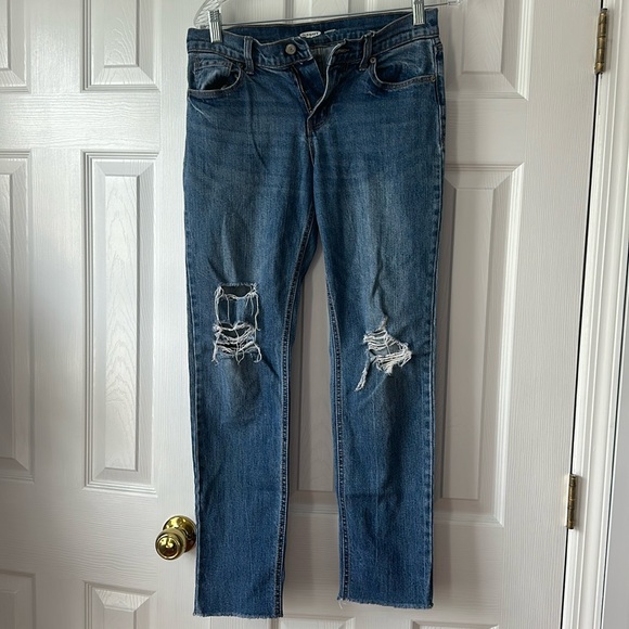 Old Navy Ripped Bf Jeans - Picture 1 of 3